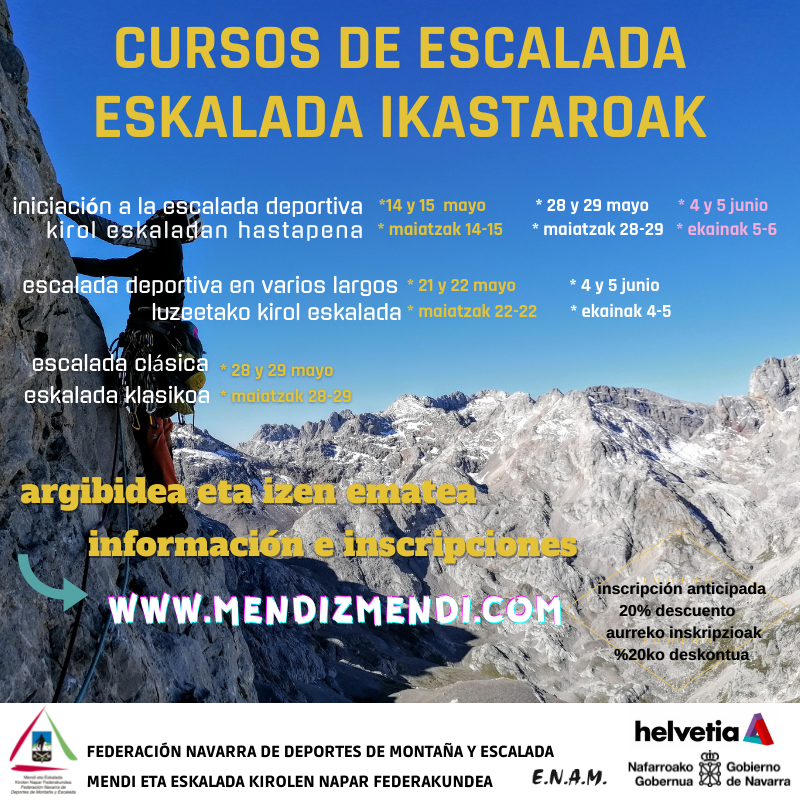 CURSOS ESCALADA